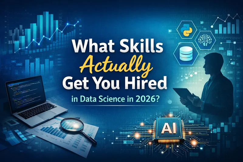 What Skills Actually Get You Hired in Data Science in 2026?