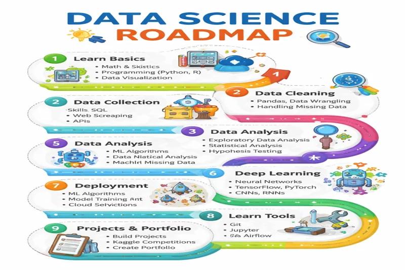 Complete Data Science Roadmap 2026 for Beginners