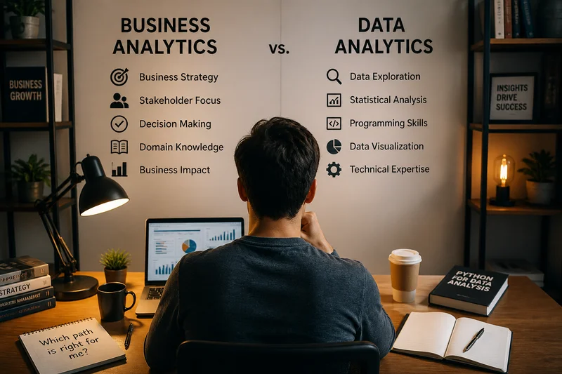 Business Analytics vs Data Analytics: Which Path is Actually Yours?