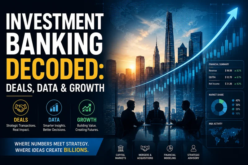 Investment Banking Decoded: Deals, Data & Growth