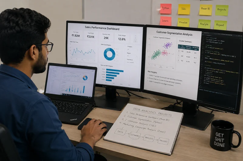 Data analytics training with real projects
