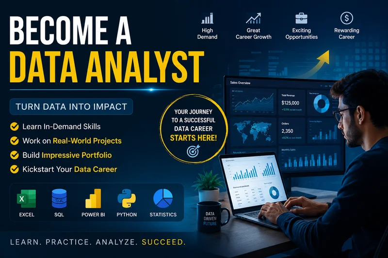 Become a Data Analyst: Complete Beginner to Career Guide