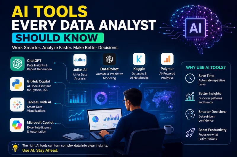 AI Tools Every Data Analyst Should Know in 2026 Guide
